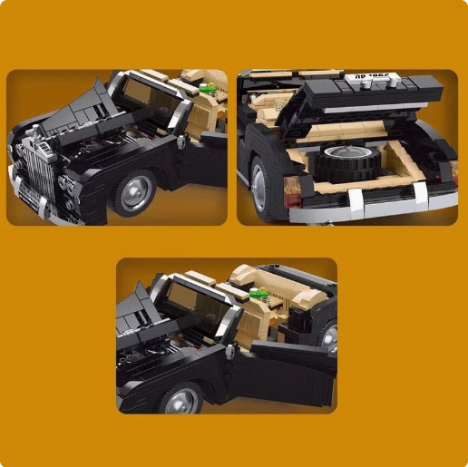 宇星模王 百變創意 1964RR 懷舊老爺車 積木 