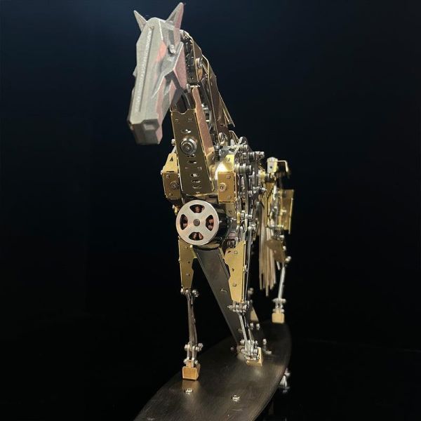 機械奔馬 3D 金屬拼圖動力馬組裝模型 