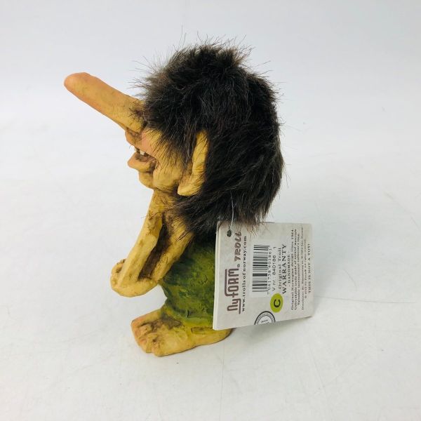 歐洲幸運物 挪威 巨魔 收工陶藝公仔 