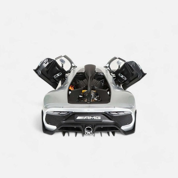 nzg Mercedes-AMG ONE Dark Grey　哑黑/銀 1/12 