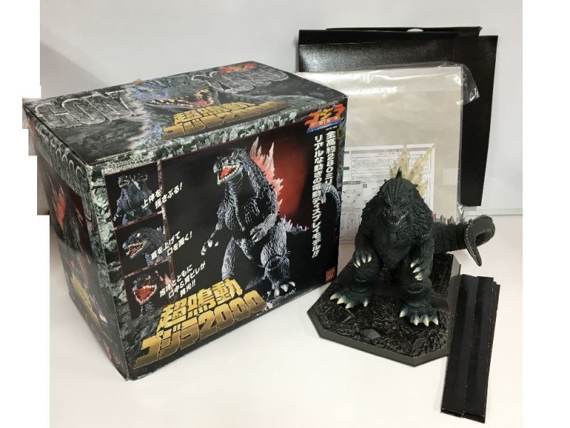 日版 哥吉拉 2000 聲光 電子玩具 