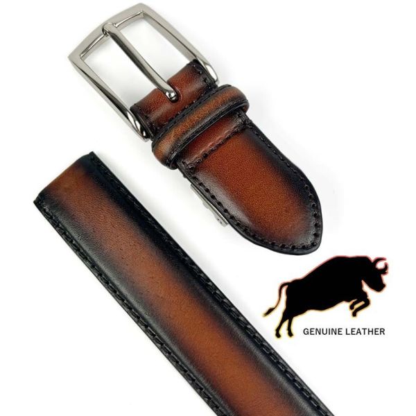 日本進口 時尚真皮腰帶 