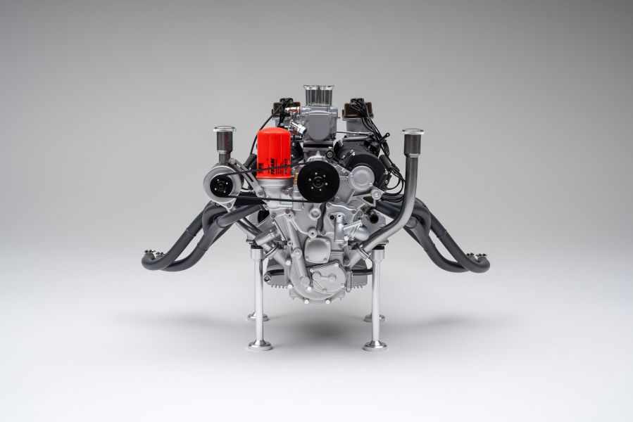 Amalgam Collection 法拉利 250 GTO V12 引擎與變速箱 1:4 比例 