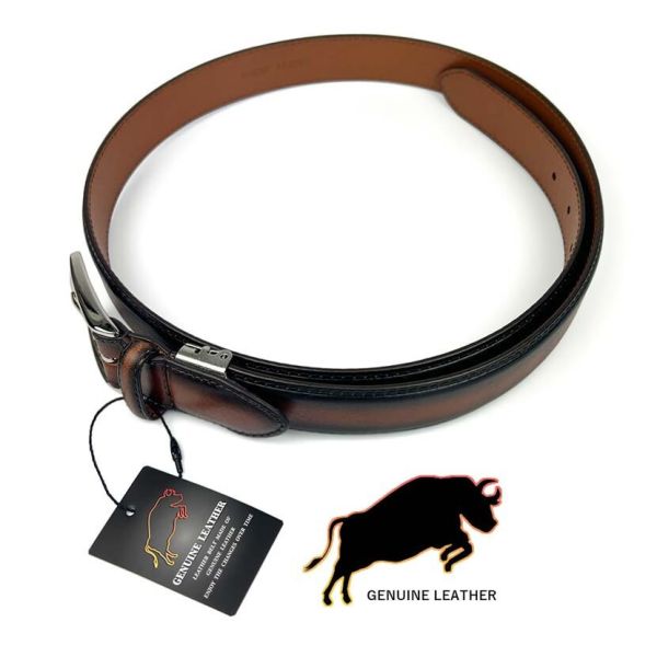 日本進口 時尚真皮腰帶 