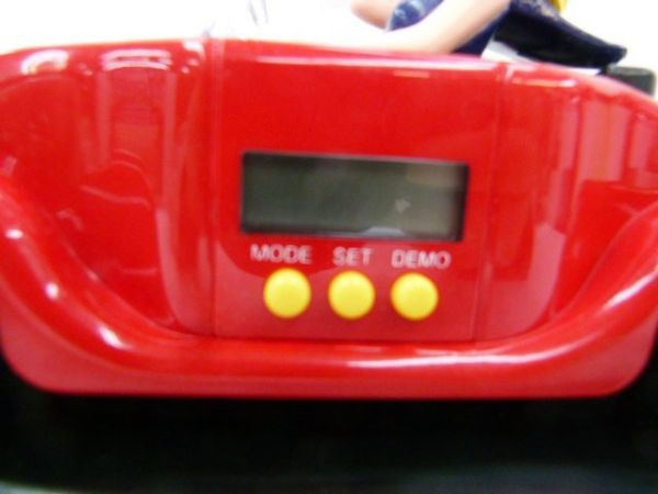 日版 汽車便利商店 Rakubu 音樂鬧鐘 汽車桌鐘  Kenichi Mikawa Uno Kanda 