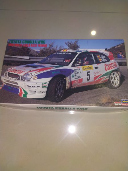 日版 TOYOTA corolla wrc 1998 monte carlo rally winner 