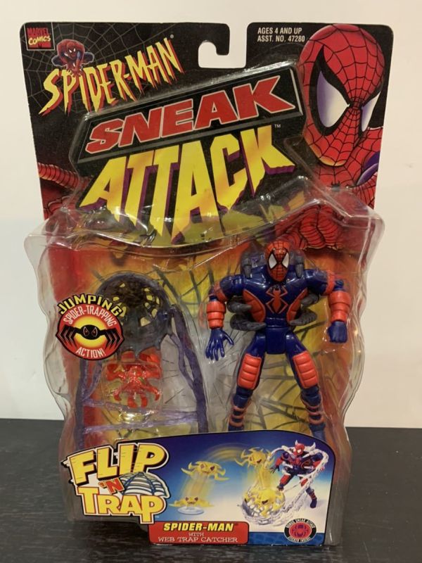 日版 TOYBIZ   SNEAKATTACK　蜘蛛人 吊卡 