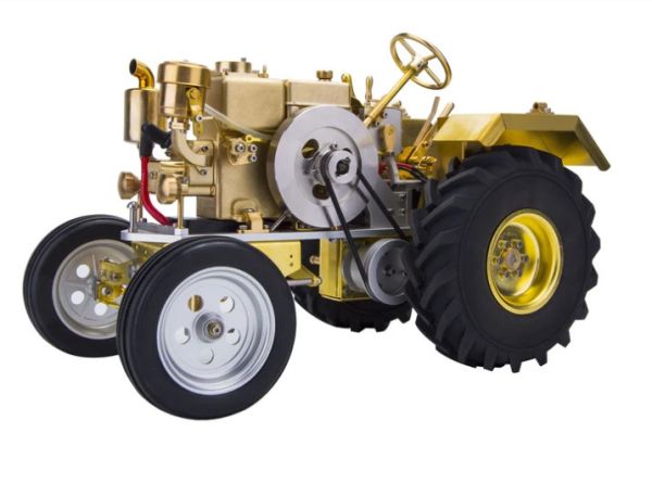 Roller T1 復古 拖拉機機型 迷你水冷式 單缸汽油引擎 