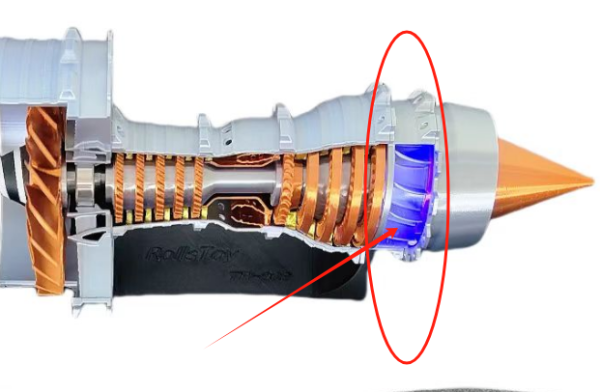 3D TRENT 900 無刷馬達 飛機引擎模型 渦輪扇發動機模型 TR900WS A380 