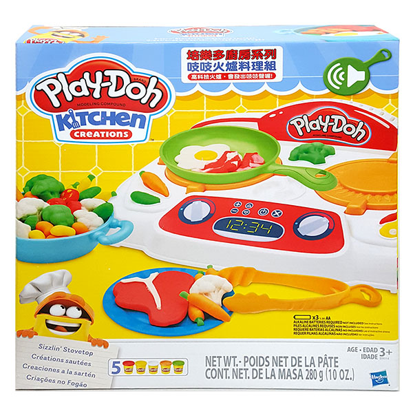 黏土 培樂多Play-Doh 創意DIY 廚房系列 吱吱火爐料理組  黏土 培樂多Play-Doh 創意DIY 廚房系列 吱吱火爐料理組 