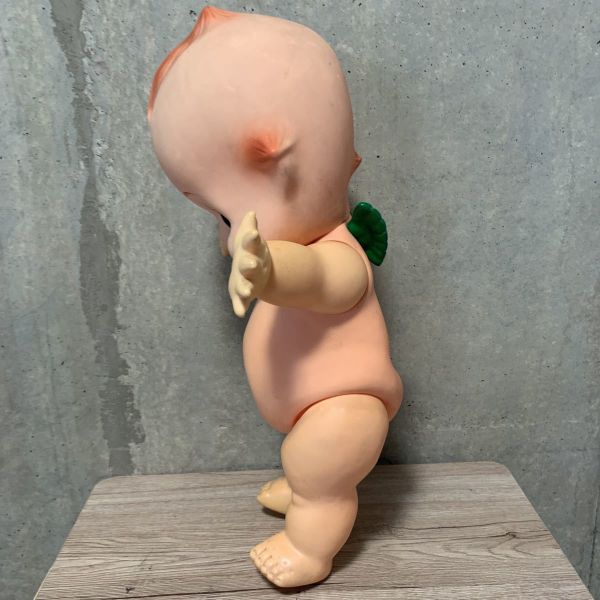 大型 昭和 古董老膠 丘比娃娃 50CM 