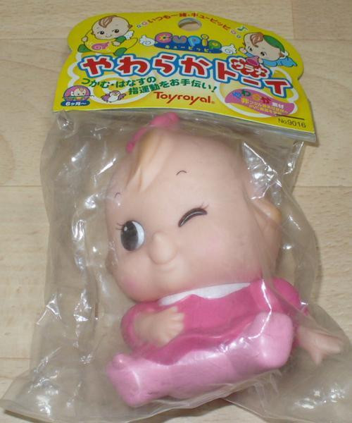日版 老膠 嬰兒軟膠 懷舊玩具 