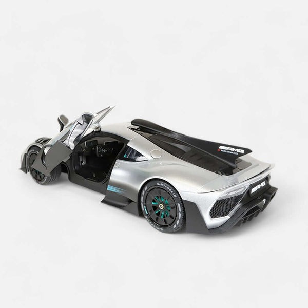 nzg Mercedes-AMG ONE Dark Grey　哑黑/銀 1/12 