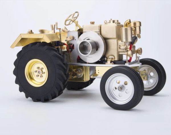 Roller T1 復古 拖拉機機型 迷你水冷式 單缸汽油引擎 