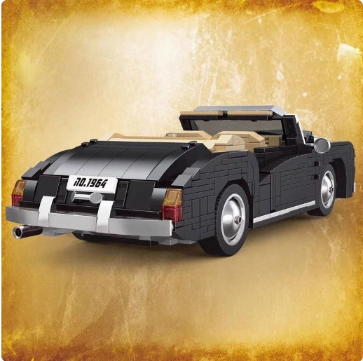 宇星模王 百變創意 1964RR 懷舊老爺車 積木 