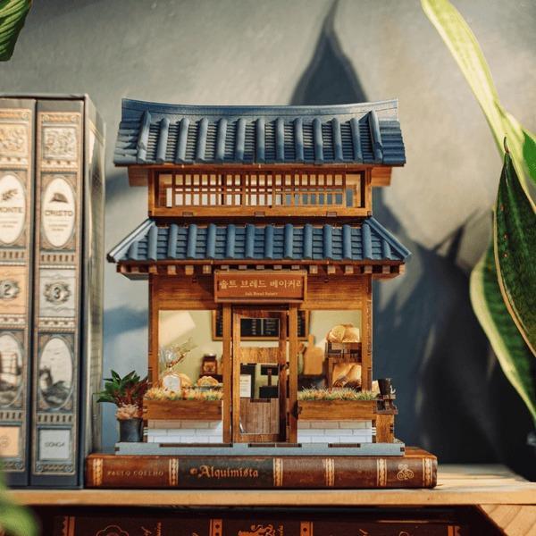 ANAVRIN 益善洞韓屋麵包店微縮屋套件 