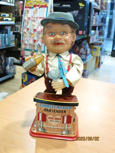 野村玩具 1960年代 Charley Weaver  酒保 