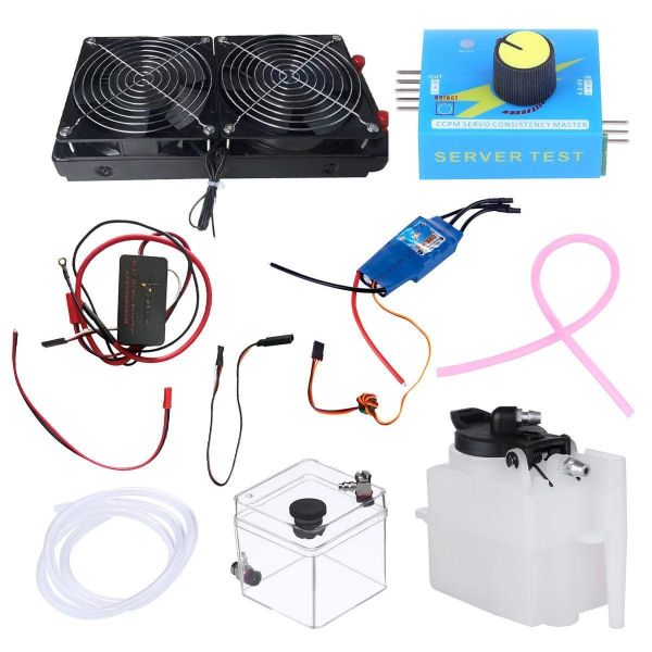 ENJOMOR GS-L6 1/5比例 28CC 直列六缸 DOHC 四行程水冷汽油引擎模型 