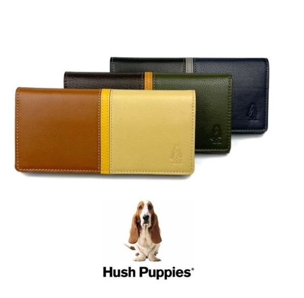 日本進口 Hush Puppies 長夾 皮夾 真皮 3色 日本進口 Hush Puppies 長夾 皮夾 真皮 3色