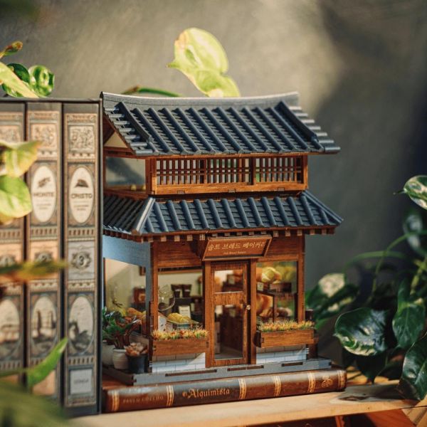 ANAVRIN 益善洞韓屋麵包店微縮屋套件 