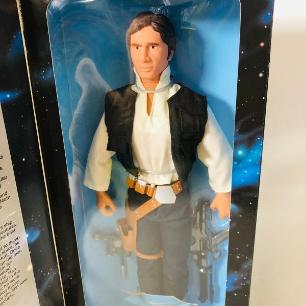 新品未開封 Kenner  STAR WARS 星際大戰 COLLECTOR SERIES  HAN SOLO 12吋 可動公仔 