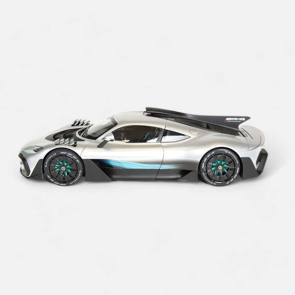 nzg Mercedes-AMG ONE Dark Grey　哑黑/銀 1/12 