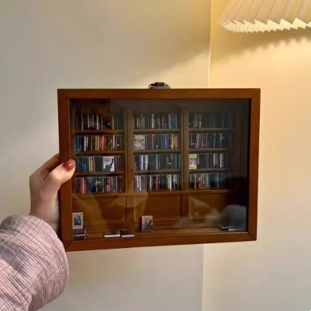 解壓 療鬱 迷你書架 微型 袖珍書架 擺飾創意 diy小擺飾 生日七夕男女朋友禮物 