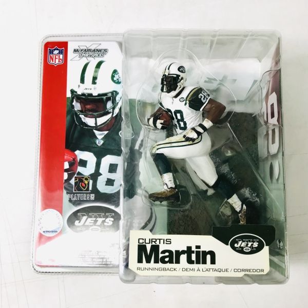 日版 美式足球 運動員 McFarlane NFL Curtis Martin 柯蒂斯馬丁 