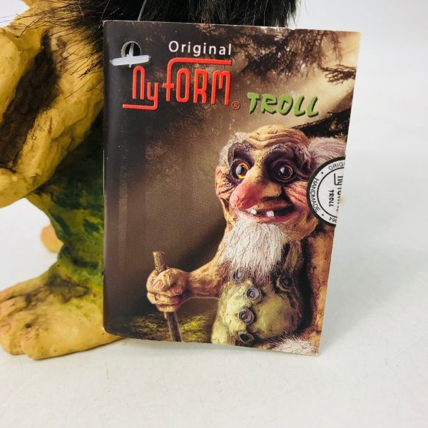 歐洲幸運物 挪威 巨魔 收工陶藝公仔 