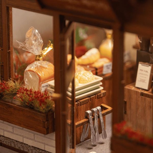 ANAVRIN 益善洞韓屋麵包店微縮屋套件 