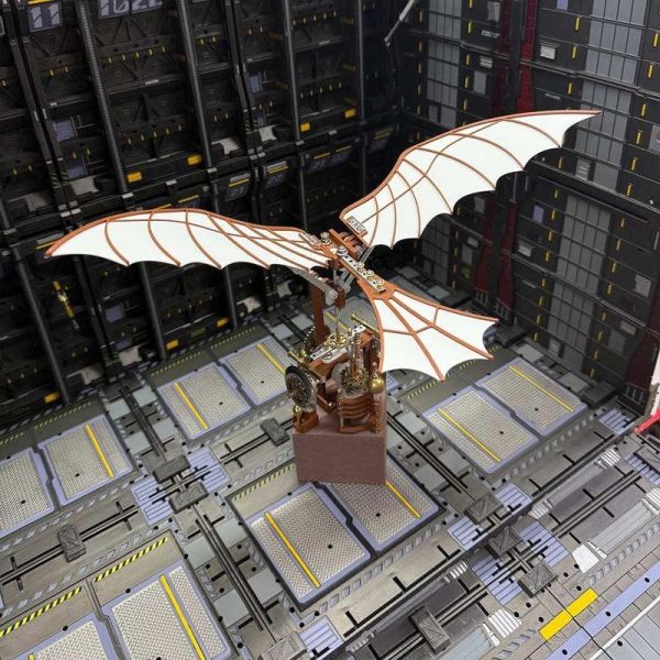 達文西撲翼機動力撲翼3D模型 