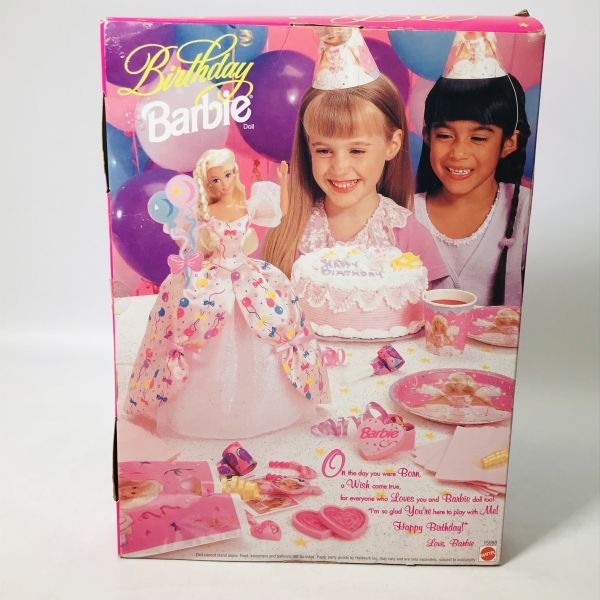 日版 芭比娃娃 生日造型 Birthday Barbie 1996 