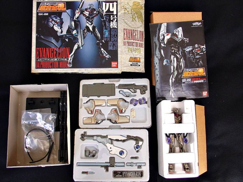 二手拆封良品 日版 超合金魂 GX-22 新世紀福音戰士  4號機 