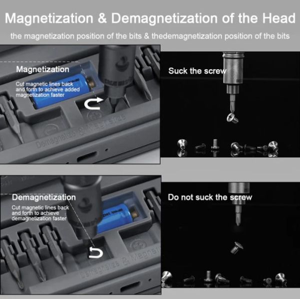 迷你精密電動螺絲起子頭維護工具 DIY 模型與電子工具套裝 