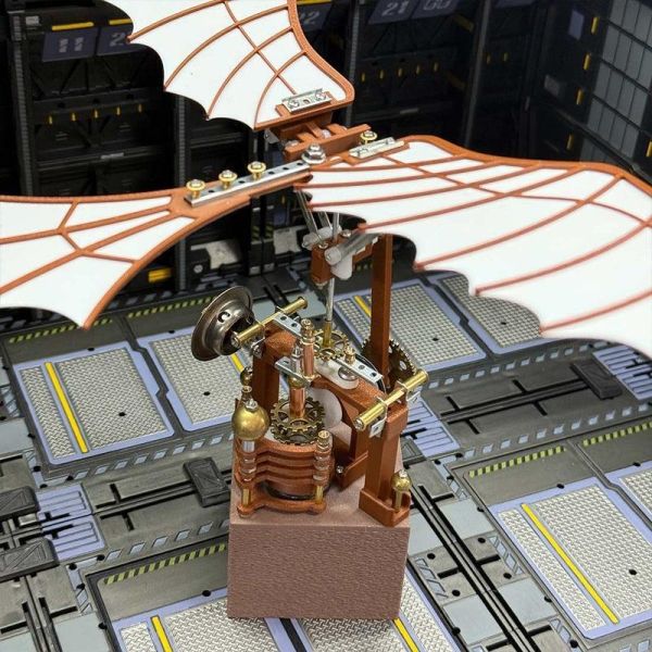 達文西撲翼機動力撲翼3D模型 