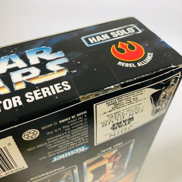 新品未開封 Kenner  STAR WARS 星際大戰 COLLECTOR SERIES  HAN SOLO 12吋 可動公仔 