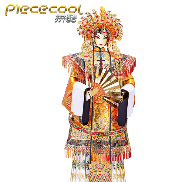 金屬模型 花旦 楊貴妃  DIY組裝 