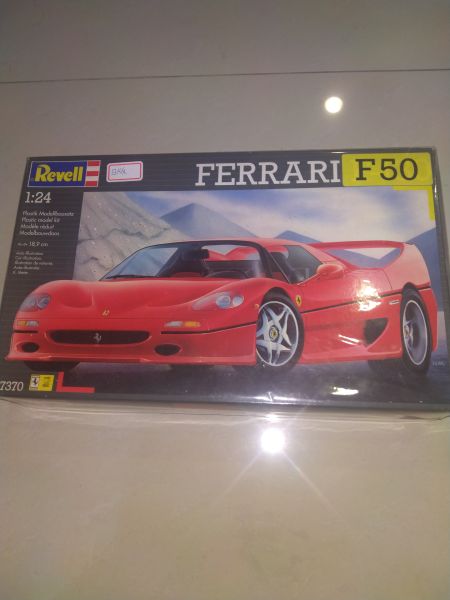 日版 Reverll ferrari f50 1/24 組裝模型 