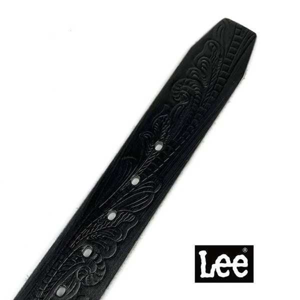 日本進口 Lee  真皮 皮工藝 咬花 皮帶 腰帶 3色 日本進口 Lee  真皮 皮工藝 咬花 皮帶 腰帶 3色