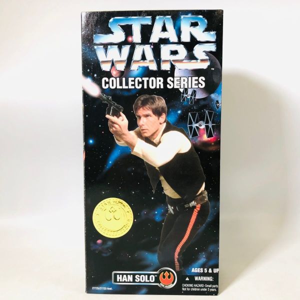 新品未開封 Kenner  STAR WARS 星際大戰 COLLECTOR SERIES  HAN SOLO 12吋 可動公仔 