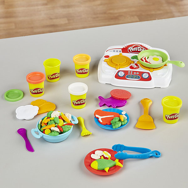 黏土 培樂多Play-Doh 創意DIY 廚房系列 吱吱火爐料理組  黏土 培樂多Play-Doh 創意DIY 廚房系列 吱吱火爐料理組 
