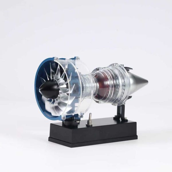 土星文化 小型 金屬 渦輪噴射引擎  飛機引擎模型 