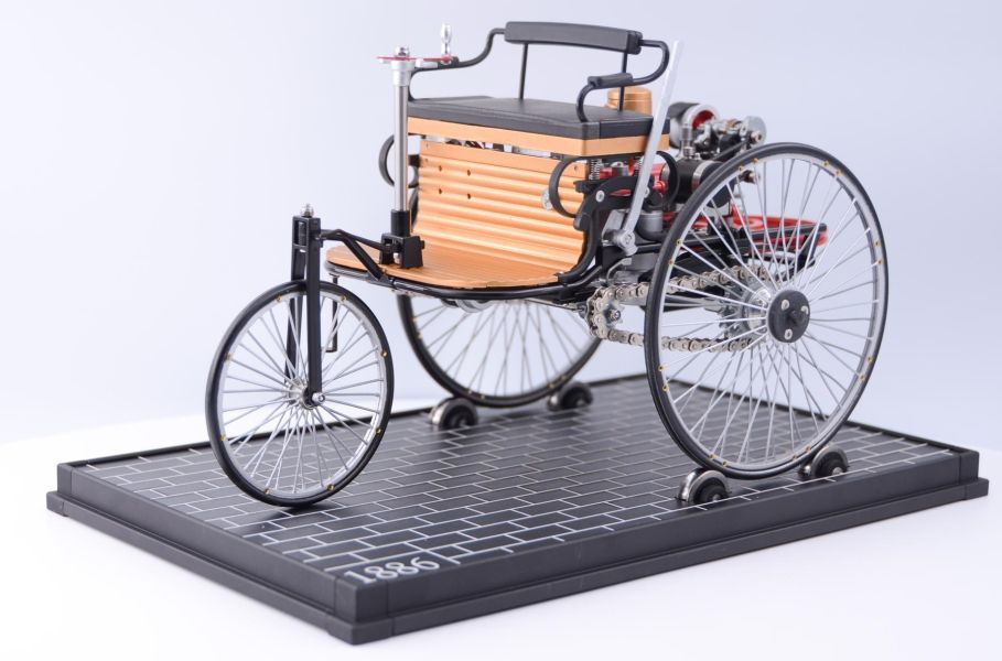 TECHING 金屬模型 三輪車 