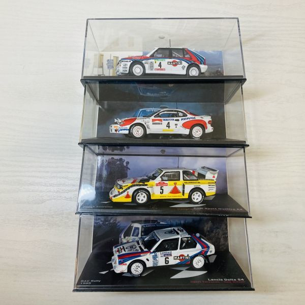 日版 Rally Racing 1/48 WRC 8 Lancia Delta 拉力賽 賽車 1992 