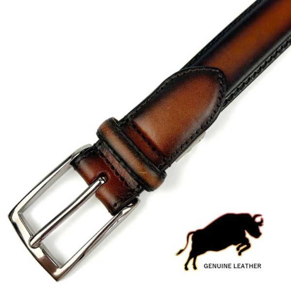 日本進口 時尚真皮腰帶 