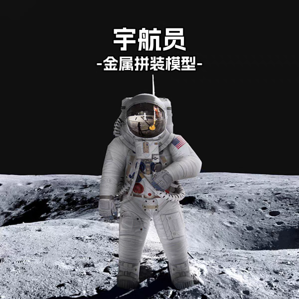 金屬模型 太空人 宇航員 組裝模型 