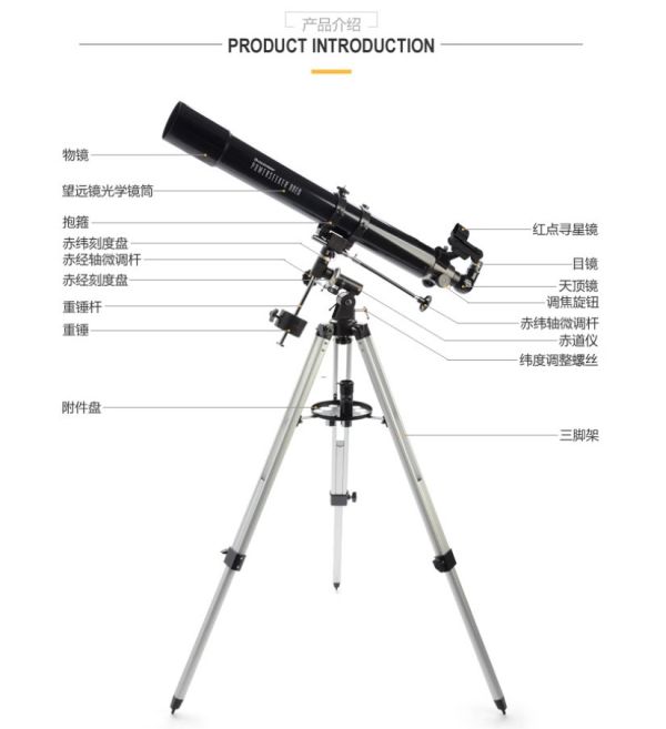 CELESTRON 星特朗80EQ 天文望遠鏡 專業級 觀星 深空 赤道儀 DX 