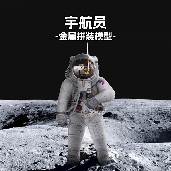 金屬模型 太空人 宇航員 組裝模型 