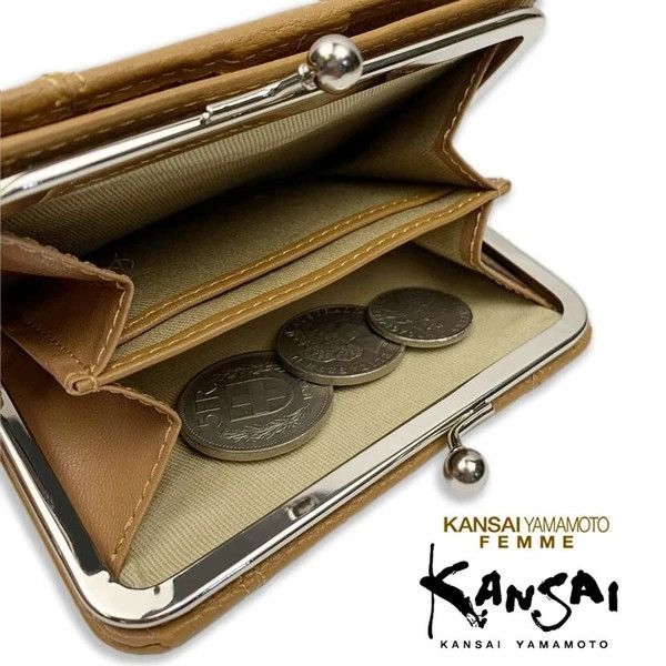 日本進口 KANSAI YAMAMOTO 雙折錢包 皮夾 短夾 真皮 5 色 日本進口 KANSAI YAMAMOTO 雙折錢包 皮夾 短夾 真皮 5 色