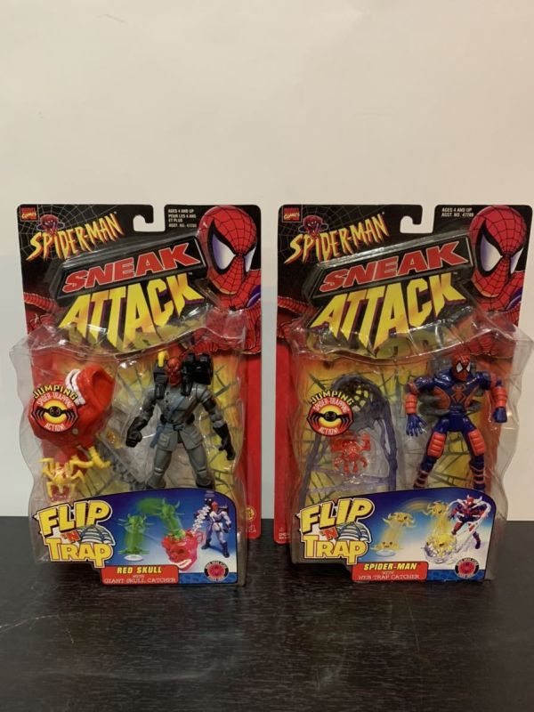 日版 TOYBIZ   SNEAKATTACK　蜘蛛人 吊卡 
